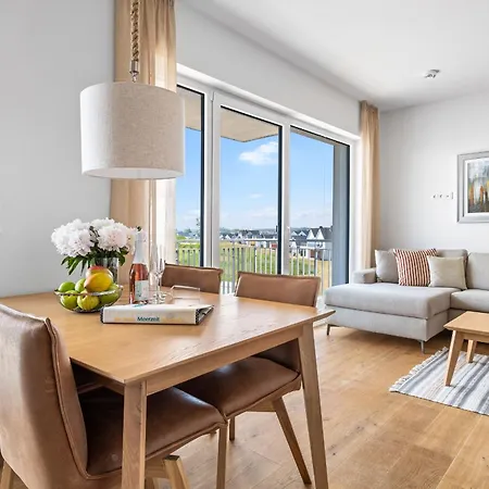 Ocean Bird- 2 Og, Balkon, Fahrstuhl, Kamin * Olpenæs